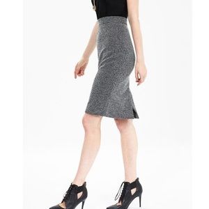Herringbone Pencil Skirt